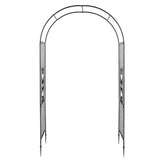 ZNTS Arc Roof Wrought Iron Arch Plant Climbing Frame 00152539