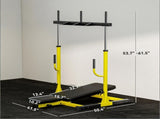 Vertical Leg Press Machine with Adjustable Leg 97370492