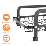 2-Tier 16.65x14.57x13.11in Dish Drying Rack for Kitchen Dish Rack with Drainboard Detachable Kitchen 75843692
