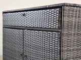 Waterproof Cabinet Outdoor Storage Unit with Drawer for Indoor, Swimming Pool Area 09788674