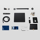 Male NPT Shower Faucet Set, Waterfall Shower System for Bathroom, High Pressure 10" Rain Shower Head T3177P277541