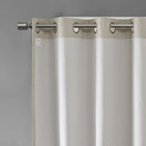 Printed Heathered Blackout Window Patio Panel B03599823
