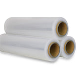 18" x 1000' 80 Gauge 4 Rolls Pallet Wrap Stretch Film Hand Shrink Wrap 36250706