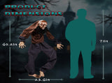 5ft Halloween Wall-Climbing Ghost Decoration with-Activated Moving Legs, Roaring & Laughing 22410506