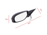 Black Left Side Door Door Mirror for Mitsubishi Outlander 2014-2019 7632B353 03998844