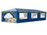 10x30ft Pop Up Canopy, Portable Instant Canopy Tent with 8 Sidewalls for 06777716