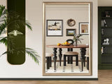 70" x 32" Gold Full Length Floor Mirror with PS Frame, Large Wall Mounted or Leaning Body Mirror for W2071P484407