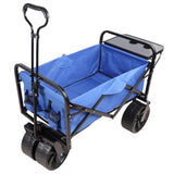 Folding Wagon Garden Shopping Beach Cart W22735630