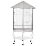 Bird Cage Starter Kit with Detachable Rolling Stand 28106760