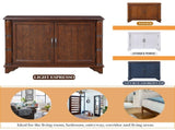 40" Console with Storage Shelf, Retro Entryway with Adjustable Storage Shelf, Sofa Couch W1202P146346