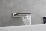 ZNTS SHOWER Waterfall Waterfall Tub Faucet Wall Mount Tub Filler Spout For Bathroom sink Multiple Uses W127257878