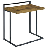 Antique Nutmeg Rectangular Top Snack Table B062P145665