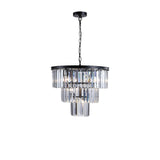 (Same as W1340102277/L5007) Black Luxury Crystal Chandelier Modern Chandeliers Lights Fixture W1340P189315