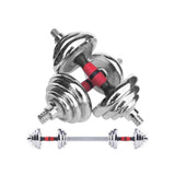 ZNTS 44LBS Adjustable Dumbbell Set Home Gym Cast Iron Barbell Sets with Carry Box 44lbs Office Bedroom 60139127