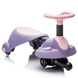 6V Kids Ride On Electric Wiggle Car,Flashing & Shock absorbing PU Wheels For Effective Floor W1578P213376