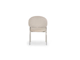 ZNTS Ruby Modern & Contemporary style chair made with Metal & Steel Legs in Beige Color B009P241744