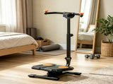 Orange Foldable Ab Twister Board Waist Trimming Workout Equipment with LCD Display for Women And Men 29385002