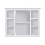 35'' x 27.5'' Medicine Cabinet, Wall Mounted Bathroom Storage Cabinet, Modern Bathroom Wall Cabinet WF322917AAK
