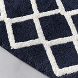 Reversible High Pile Tufted Microfiber Bath Rug B03598722