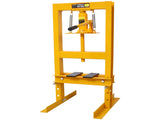 6 Ton Hydraulic Press, Benchtop Hydraulic Shop Press, H-Frame Garage Floor Press with Press Plates, W465P192092