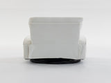 Short plush manual button armchair sofa W547P437353