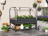 Garden Bed Galvanized Planter 90837611