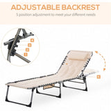 ZNTS Folding Lounge Chairs / beach chair （Prohibited by WalMart） 94255091