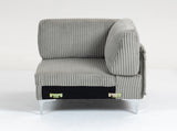 Modular Sectional Sofa Corner Seat,Middle Seat Module Couch,Gray W3098P257000