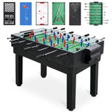 ZNTS 2x4ft 10-in-1 Combo Game Table Set w/ Hockey, Foosball, Pool, Shuffleboard, Ping Pong W1753P197632