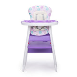 ZNTS Convertible High Chair for Babies, Booster Seat with Safety Belt Feeding Tray, Toddler Chair and W2181P147619