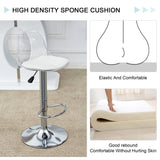 Modern minimalist bar chairs and bar stools. Can rotate 360 &deg and adjust lifting. PET backrest and W1151P200322