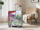 20"/24"/28" 3 pcs/set in PC Spinner Wheel Luggage, Carry on Suitcase, With Printed pattern and W2787P353587