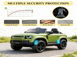 Green 12V Electric Kids Ride on Car Remote, Suspension, 3 Speed Modes, Lights, Music, Horn 49015109