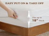 1-Piece King Heated Mattress Pad,White B035P408314