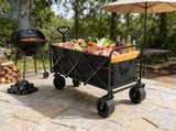 Big large capacity Folding cart Extra Long Extender Wagon Folding Wagon Garden Shopping Beach W227137384