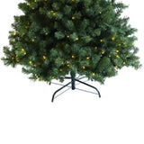 ZNTS Pre-lit Christmas Tree 6ft Artificial Hinged Xmas Tree with Foldable Stand W49835484