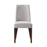 Taylor Chair With Espresso Legs And Gray Fabric 28991-ESG