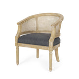 Accent Chair Rubber Wood Charcoal N779P233048C
