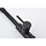 Pull down Single Handle Spring Kitchen Faucet W2287141946