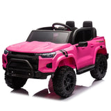 24V10A Two-seater Kids Ride On Electric Pickup, kids ride on toy W/parents remote control,4WD 800W W1578P196861