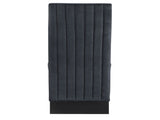 STACEY BLACK DINING CHAIR SET OF 2 B201P342799