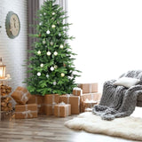Artificial 4ft Green Christmas Tree with 919 PE/PVC Mixed Branch Tips, Steel wire, Hinged Premium & 25051221