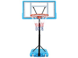PVC Transparent Board Basket Frame Adjustable 115-135cm Poolside 91594424