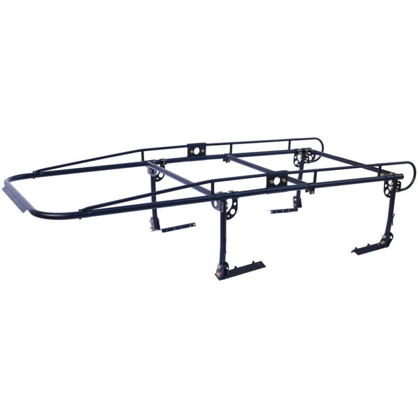 1000 LBS Adjustable Truck Contractors Rack Ladder Pickup Kayak Lumber ...