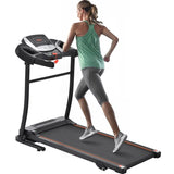 ZNTS Folding Treadmill Electric Running 2.5HP Motor 300LBS Weight Capacity Walking Jogging 69516694