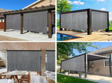 6'X8' Light Grey HDPE covered roller shutter 68201804