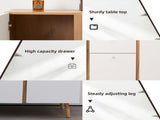 Sideboard Buffet Cabinet with 3 Drawers & 2 Doors,47.24"Buffet Cabinet with Adjustable Shelves 31519330