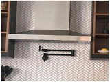 Pot Filler Faucet Wall Mount,Commercial Kitchen Faucet Folding Stretchable with Double Joint Swing T3177P277526