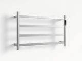 22.5" Brushed Nickel Heated Towel Rack for Bathroom,Wall Mounted with Intelligent Touch Screen 86306348