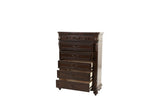 Antique Cherry / Antique Walnut Wooden 1pc Chest Of Drawers Storage Bedroom Furniture Unique Design B011P210738